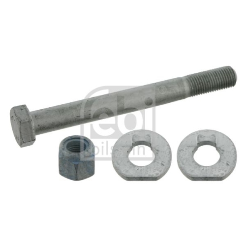 Febi Bilstein 1x 07752 Exzenterbolzen mit Einstellscheiben und Mutter