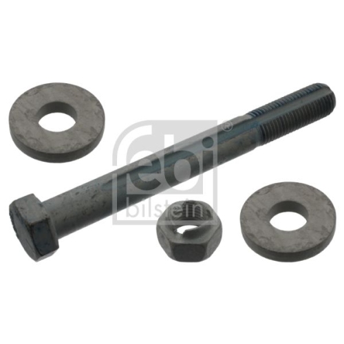 Febi Bilstein 1x 21560 Exzenterbolzen mit Einstellscheiben und Mutter