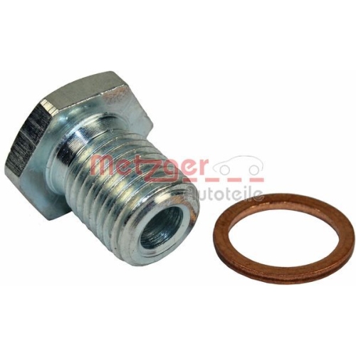Verschlussschraube, &Ouml;lwanne METZGER 8030018 f&uuml;r ALFA ROMEO FIAT LANCIA