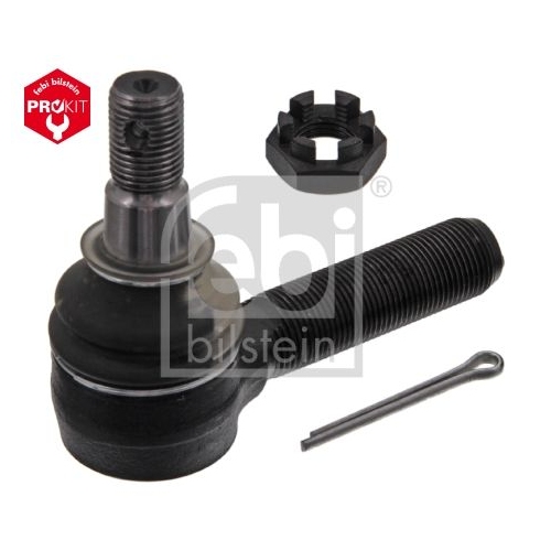 Febi Bilstein 17564 Spurstangenendst&uuml;ck mit Kronenmutter und Splint , 1 St&uuml;ck