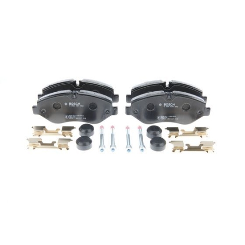Bremsbelagsatz, Scheibenbremse BOSCH 0 986 494 582 f&uuml;r IVECO, Vorderachse