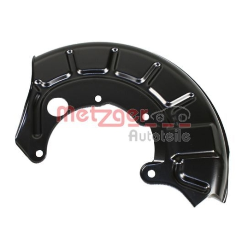 Spritzblech, Bremsscheibe METZGER 6115213 f&uuml;r VAG, Vorderachse links
