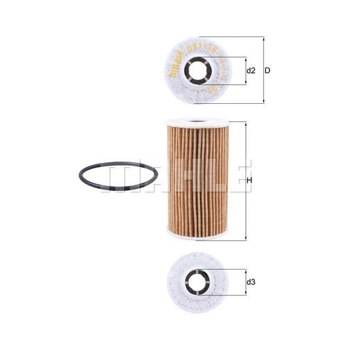 &Ouml;lfilter KNECHT OX 1138D f&uuml;r