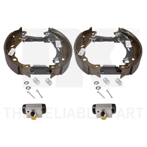 Bremsensatz, Trommelbremse NK 443969001 f&uuml;r RENAULT, Hinterachse