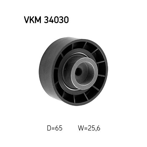 Umlenk-/F&uuml;hrungsrolle, Keilrippenriemen SKF VKM 34030 f&uuml;r CITRO&Euml;N FIAT FORD