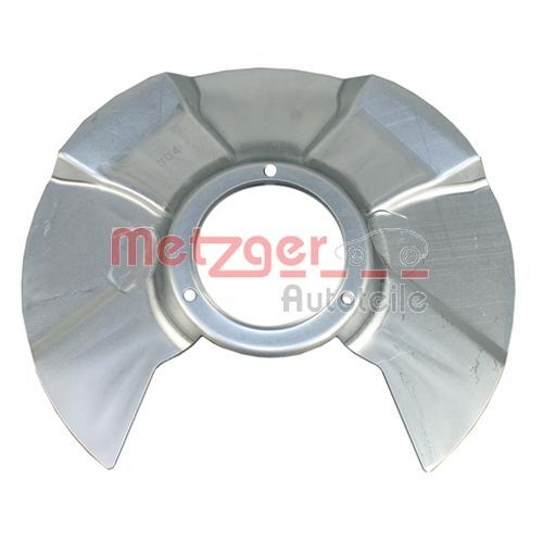 Spritzblech, Bremsscheibe METZGER 6115291 f&uuml;r VAG, Vorderachse links