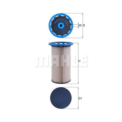 Kraftstofffilter KNECHT KX 386 f&uuml;r VAG
