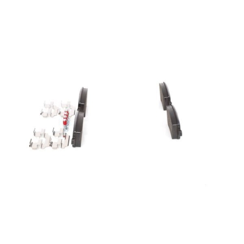 Bremsbelagsatz, Scheibenbremse BOSCH 0 986 494 592 f&uuml;r NISSAN RENAULT DACIA