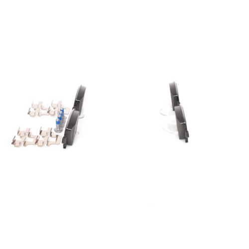Bremsbelagsatz, Scheibenbremse BOSCH 0 986 494 595 f&uuml;r AUDI SEAT VW, Hinterachse