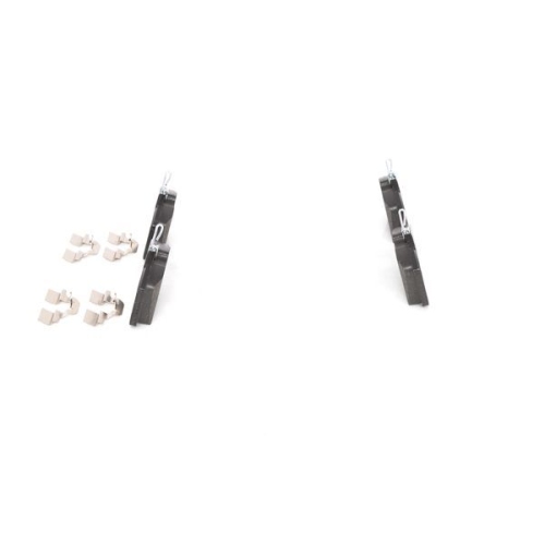Bremsbelagsatz, Scheibenbremse BOSCH 0 986 494 600 f&uuml;r RENAULT VW, Hinterachse