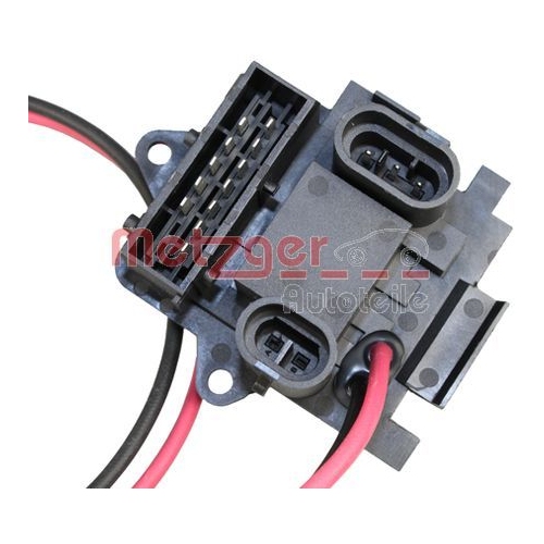 Widerstand, Innenraumgebl&auml;se METZGER 0917071 f&uuml;r OPEL RENAULT