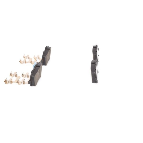 Bremsbelagsatz, Scheibenbremse BOSCH 0 986 494 607 f&uuml;r MERCEDES-BENZ