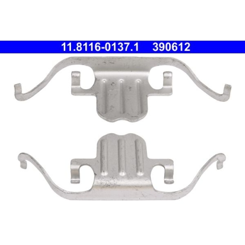Feder, Bremssattel ATE 11.8116-0137.1 f&uuml;r BMW, Vorderachse