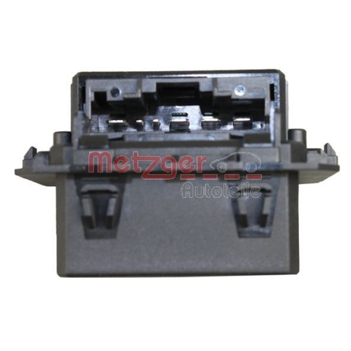 Widerstand, Innenraumgebl&auml;se METZGER 0917077 f&uuml;r RENAULT