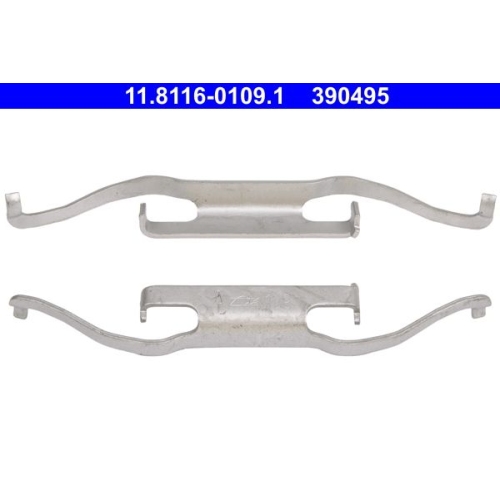 Feder, Bremssattel ATE 11.8116-0109.1 f&uuml;r BMW, Vorderachse