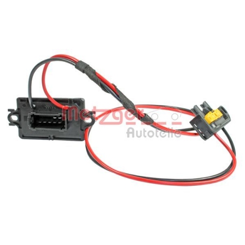 Widerstand, Innenraumgebl&auml;se METZGER 0917223 ORIGINAL ERSATZTEIL f&uuml;r RENAULT