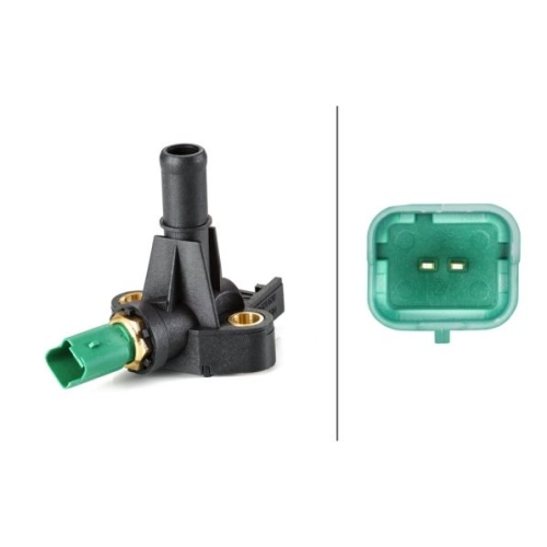 Sensor, K&uuml;hlmitteltemperatur HELLA 6PT 009 309-431 f&uuml;r FIAT LANCIA FERRARI