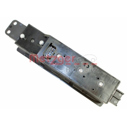 Schalter, Fensterheber METZGER 0916407 GREENPARTS f&uuml;r MERCEDES-BENZ, vorne