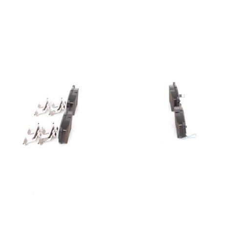 Bremsbelagsatz, Scheibenbremse BOSCH 0 986 494 635 f&uuml;r HYUNDAI KIA, Hinterachse