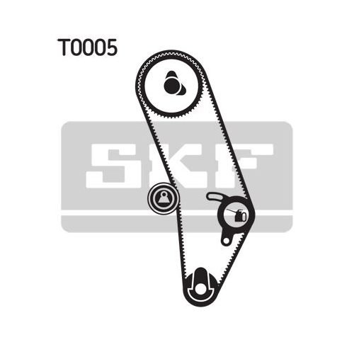Zahnriemensatz SKF VKMA 01000 f&uuml;r AUDI SEAT SKODA VW