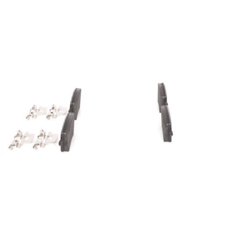 Bremsbelagsatz, Scheibenbremse BOSCH 0 986 494 637 f&uuml;r AUDI VW, Hinterachse