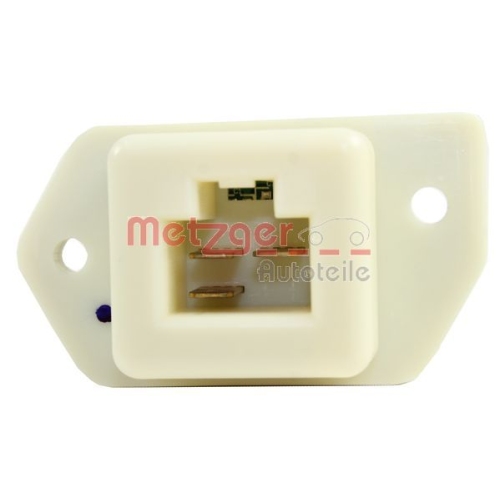 Widerstand, Innenraumgebl&auml;se METZGER 0917339 f&uuml;r NISSAN