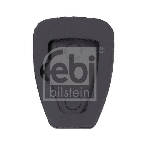 Febi Bilstein 1x 100244 Pedalbelag f&uuml;r Kupplungs- und Bremspedal