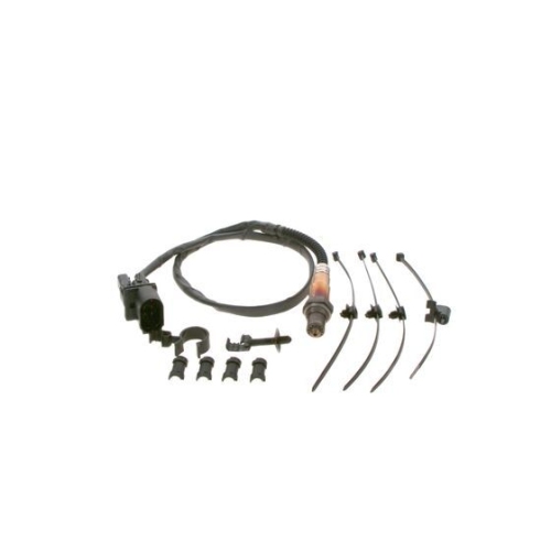 Lambdasonde BOSCH 0 258 007 357 f&uuml;r AUDI FORD SEAT SKODA VW, links