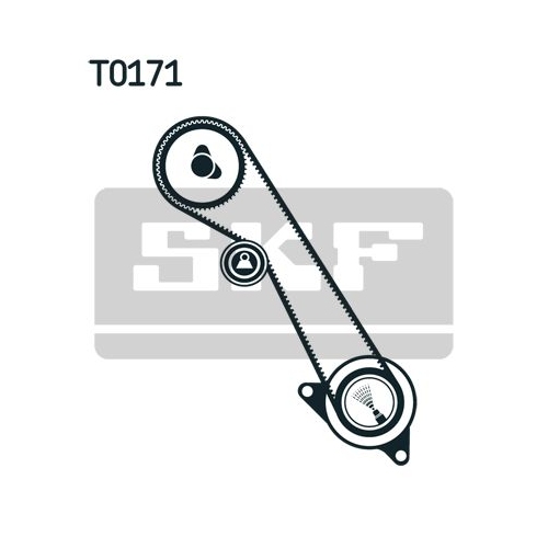 Zahnriemensatz SKF VKMA 04108 f&uuml;r FORD