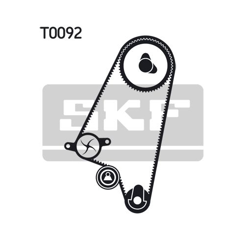 Zahnriemensatz SKF VKMA 05121 f&uuml;r OPEL VAUXHALL DAEWOO
