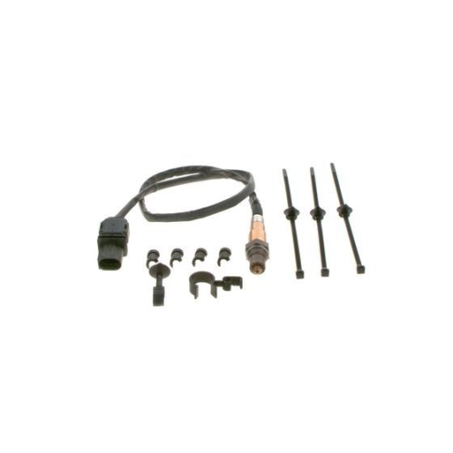 Lambdasonde BOSCH 0 258 017 178 f&uuml;r AUDI PORSCHE SEAT SKODA VW, links, rechts