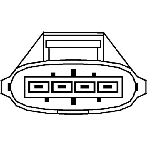 Lambdasonde HELLA 6PA 009 166-501 f&uuml;r OPEL SAAB VAUXHALL GENERAL MOTORS HOLDEN