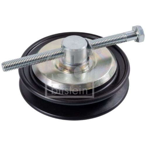Febi Bilstein 171303 Spannrolle f&uuml;r Keilrippenriemen, mit Schraube, 1 St&uuml;ck