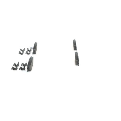 Bremsbelagsatz, Scheibenbremse BOSCH 0 986 494 933 f&uuml;r TOYOTA, Hinterachse