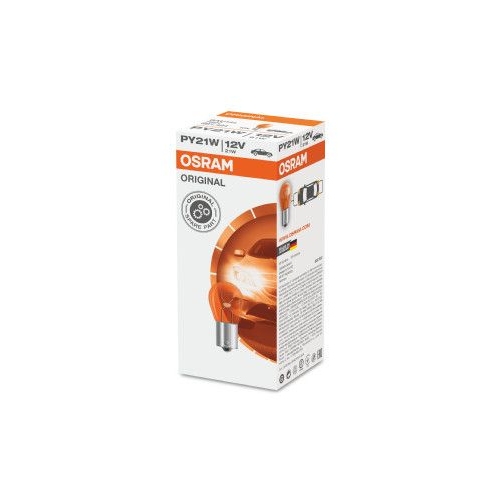 Gl&uuml;hlampe, Blinkleuchte OSRAM 7507 ORIGINAL f&uuml;r, Fahrzeugheckklappe, Sto&szlig;f&auml;nger