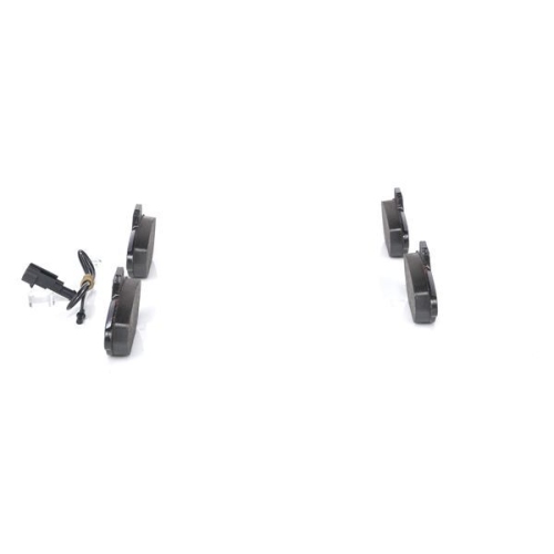 Bremsbelagsatz, Scheibenbremse BOSCH 0 986 424 379 f&uuml;r ALFA ROMEO FIAT FORD LANZ