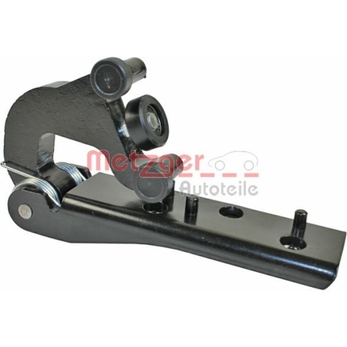 Rollenf&uuml;hrung, Schiebet&uuml;r METZGER 2310051 f&uuml;r OPEL RENAULT GENERAL MOTORS, mitte