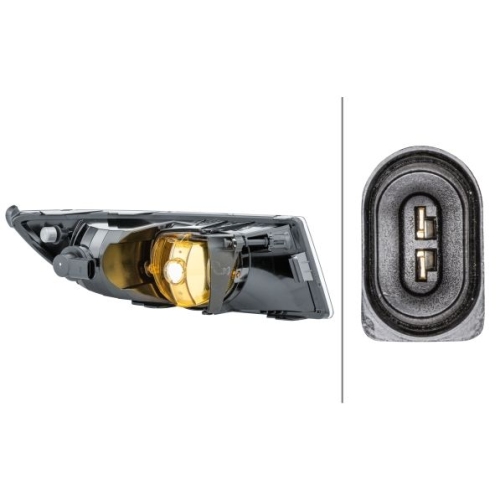 Nebelscheinwerfer HELLA 1NE 010 299-111 f&uuml;r SKODA VW, links