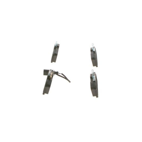 Bremsbelagsatz, Scheibenbremse BOSCH 0 986 494 025 f&uuml;r FORD SEAT VW, Hinterachse