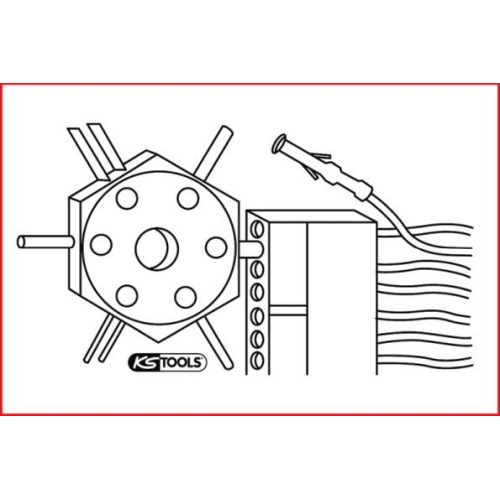 Entriegelungswerkzeug KS TOOLS 150.1232