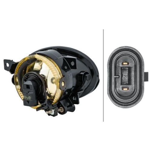 Nebelscheinwerfer HELLA 1N0 011 250-351 f&uuml;r MERCEDES-BENZ, links