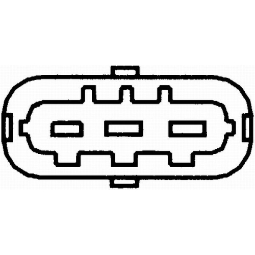 Impulsgeber, Kurbelwelle HELLA 6PU 009 163-811 f&uuml;r OPEL VAUXHALL GENERAL MOTORS