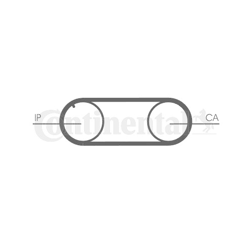 Zahnriemen CONTINENTAL CTAM CT645 f&uuml;r AUDI VW