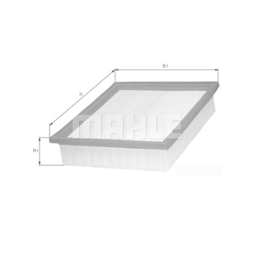 Luftfilter KNECHT LX 725 f&uuml;r NISSAN
