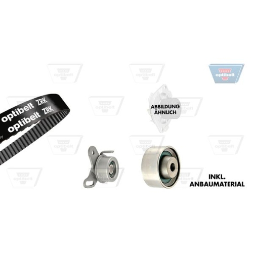 Wasserpumpe + Zahnriemensatz OPTIBELT KT 1422 W1 Optibelt-WAPU-KIT f&uuml;r HYUNDAI