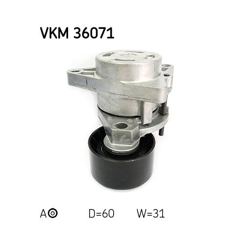 Spannrolle, Keilrippenriemen SKF VKM 36071 f&uuml;r NISSAN OPEL RENAULT VAUXHALL