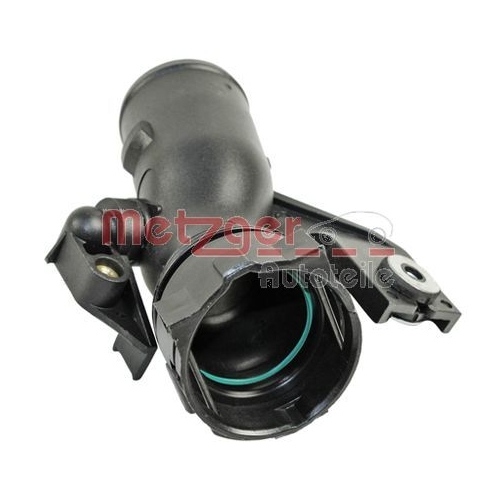 Ladeluftschlauch METZGER 2400382 f&uuml;r NISSAN, links oben