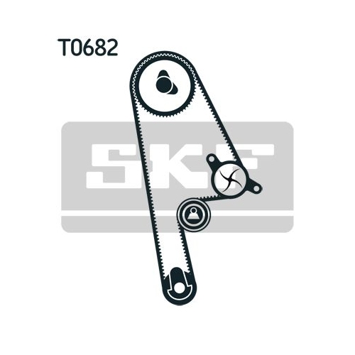 Zahnriemensatz SKF VKMA 93500 f&uuml;r HONDA ROVER