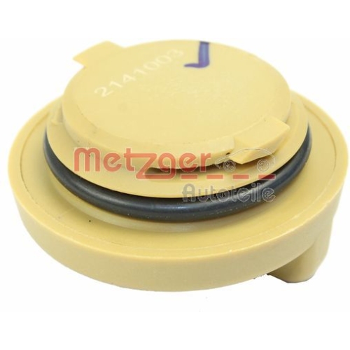 Verschluss, &Ouml;leinf&uuml;llstutzen METZGER 2141003 f&uuml;r OPEL SAAB VAUXHALL CHEVROLET