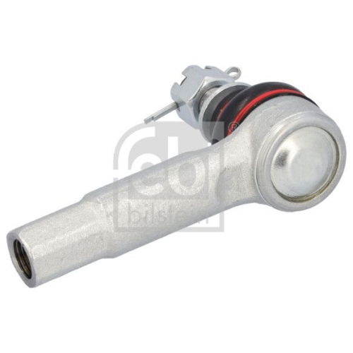 Febi Bilstein 12905 Spurstangenendst&uuml;ck mit Kronenmutter und Splint , 1 St&uuml;ck